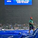 Rain delays England’s T20 against Sri Lanka as ground staff prepare for potential restart