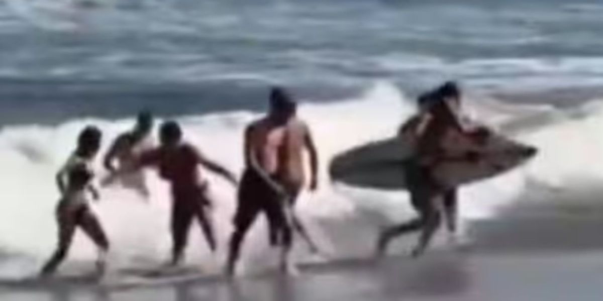 Rescue of former Man City player Martin Demichelis and children highlights hazardous coastal conditions