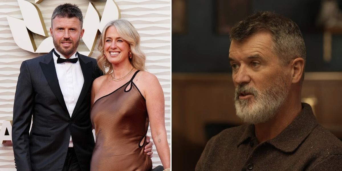 Roy Keane reignites long-standing feud with Michael Carrick's wife on podcast