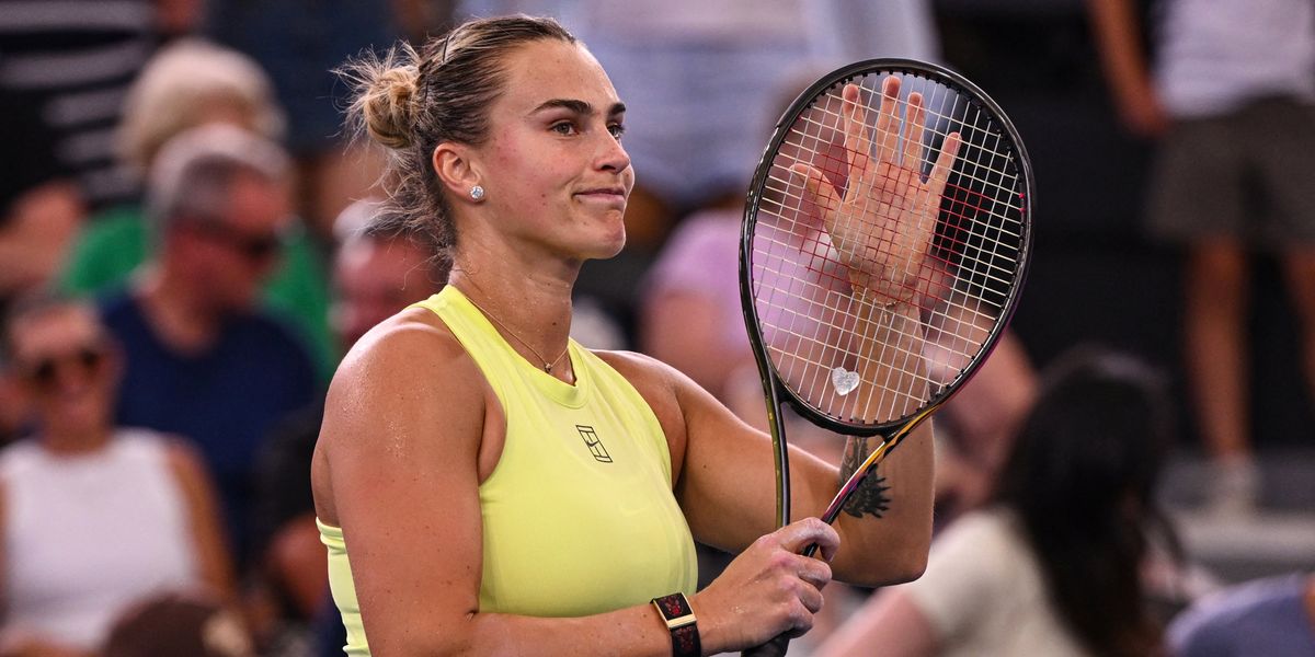 Sabalenka defends exhibition match against Kyrgios after commanding season opener in Brisbane