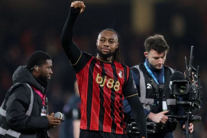 Semenyo's stunning late winner lifts Bournemouth past Tottenham, raises questions for Frank's future