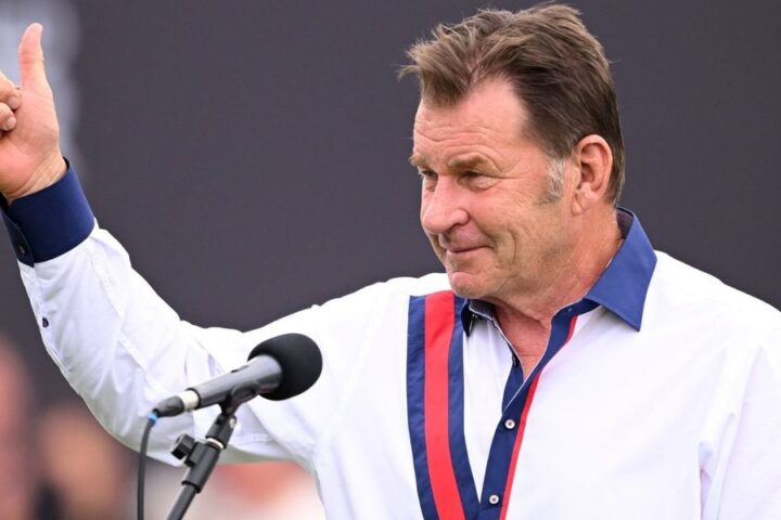 Sir Nick Faldo undergoes successful open-heart surgery in the United States