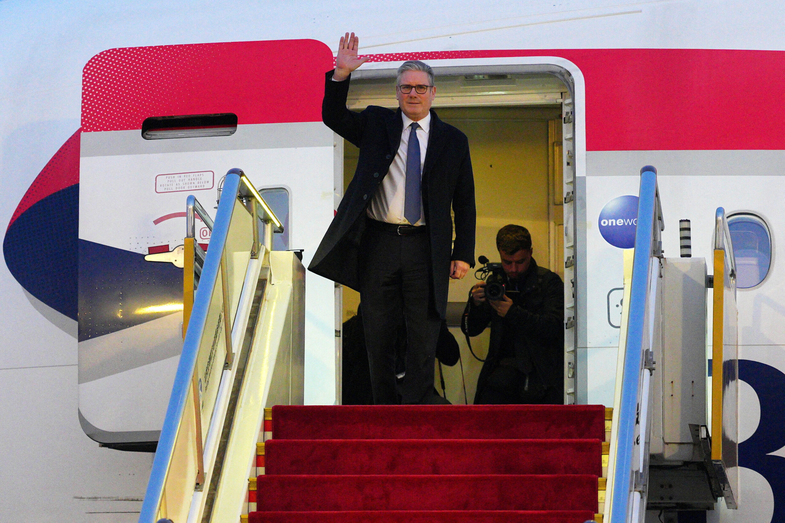 Starmer begins three-day visit to Beijing, the first by a UK PM in eight years