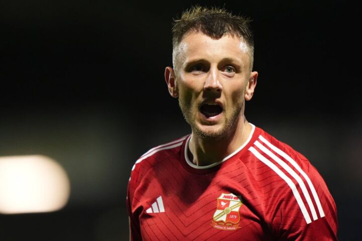 Swindon captain receives seven-match ban for inappropriate conduct during match