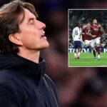 Tottenham evaluates Thomas Frank's future after defeat to West Ham amid growing unrest