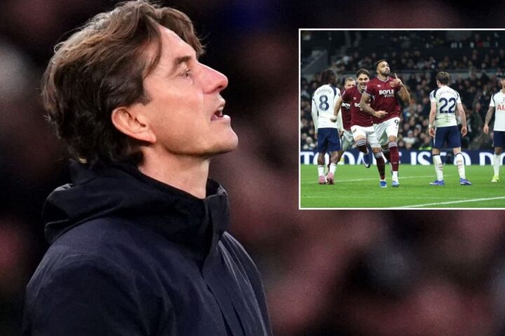 Tottenham evaluates Thomas Frank's future after defeat to West Ham amid growing unrest