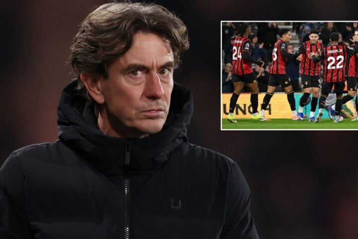 Tottenham's Thomas Frank faces £20 million exit fee as fan discontent grows after Bournemouth loss
