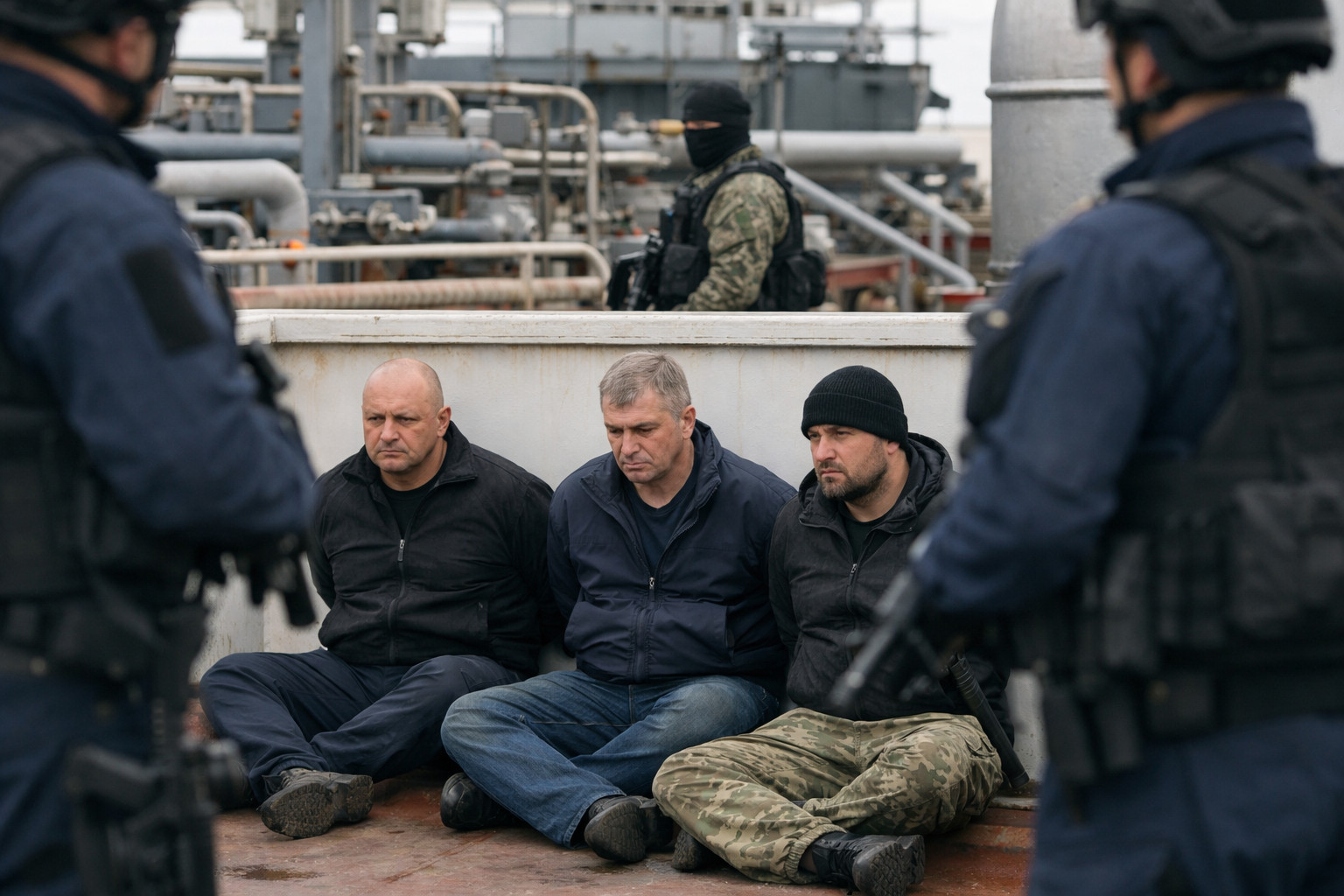 Russian intelligence operatives uncovered aboard shadow fleet tanker seized by France