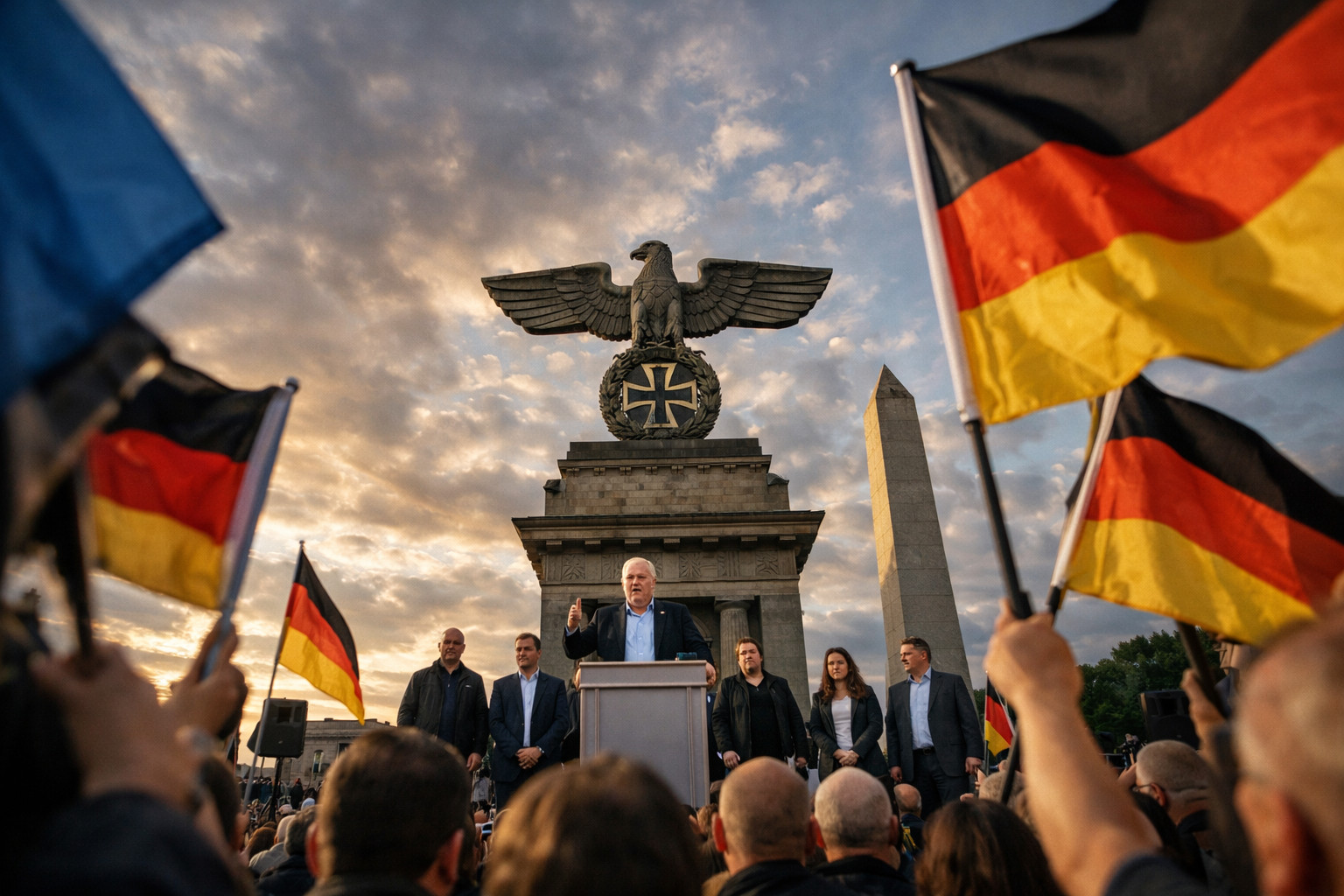 German far-right AfD gains ground amid controversial historical symbolism