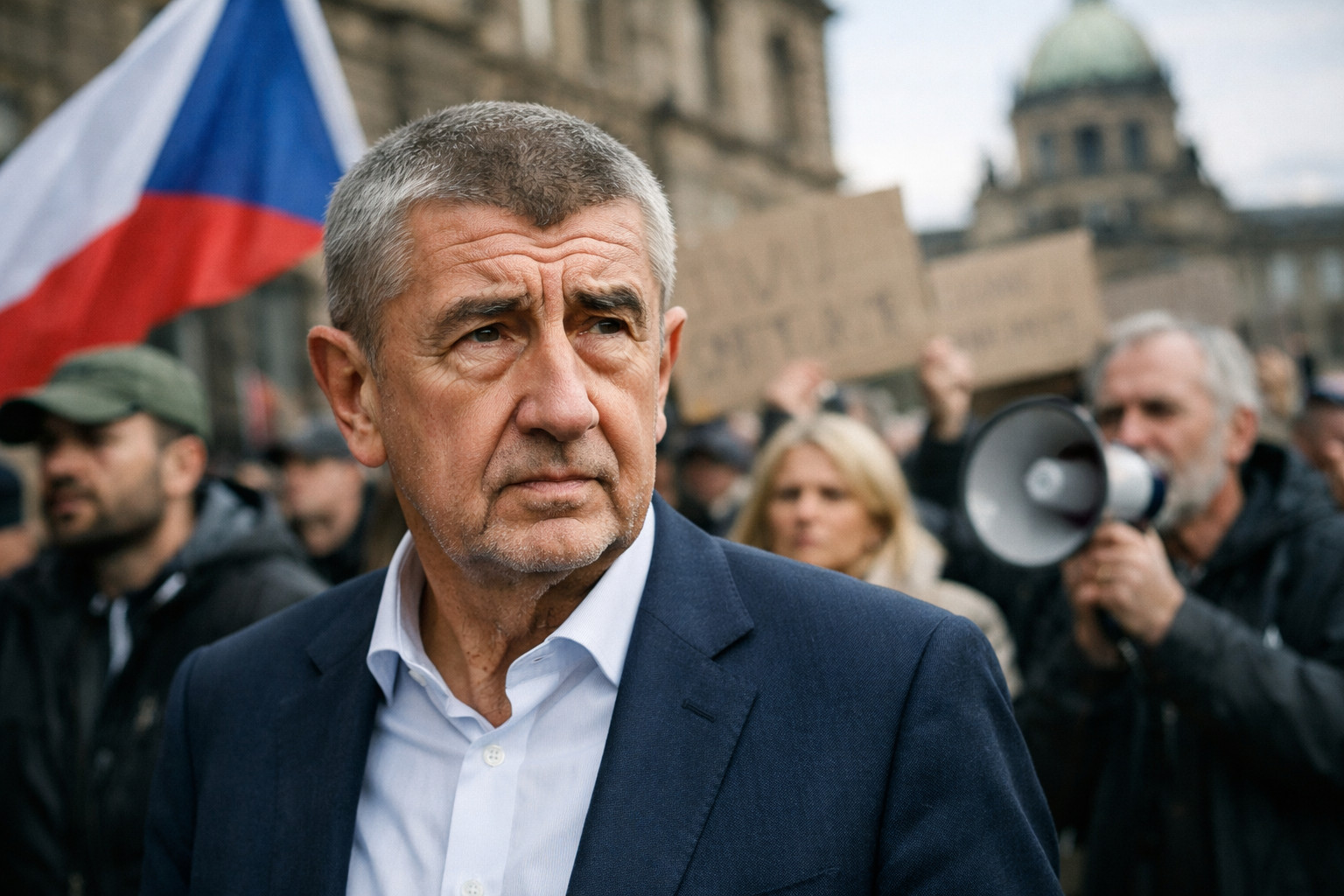 Czech Party Leader Faces Allegations of Survey Manipulation Against Protest Group