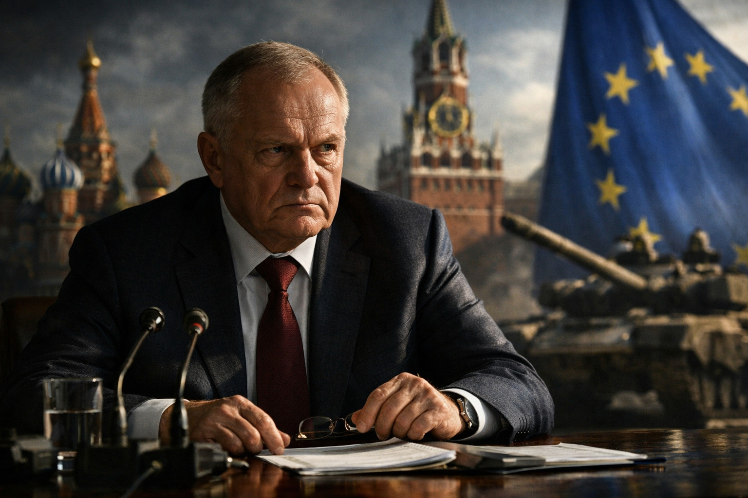 Kremlin hardliner evokes historic invasions in threat to European Union over visa restrictions