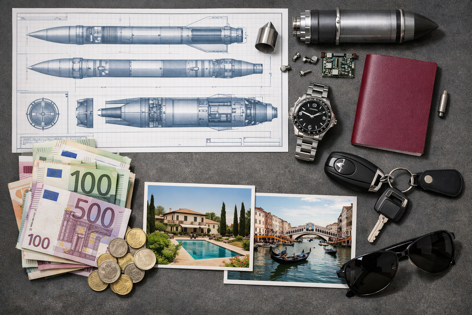 Medvedev associate implicated in missile technology procurement while holding Italian assets