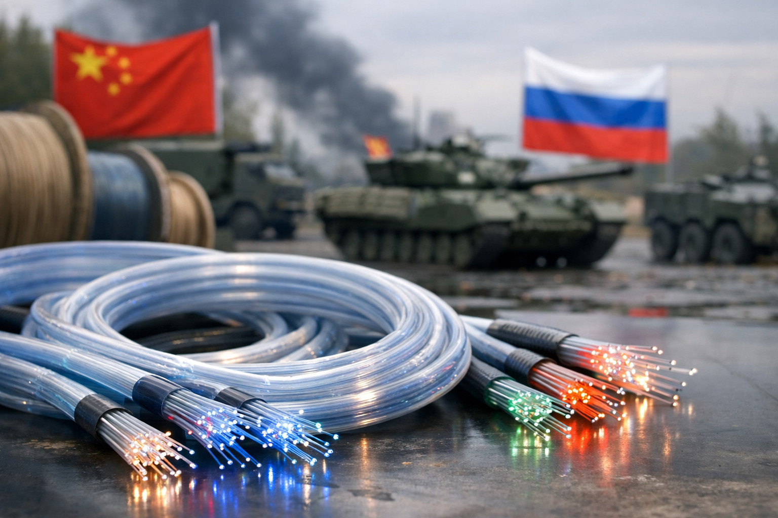Chinese fibre optic price surge exposes Russia's critical wartime vulnerability