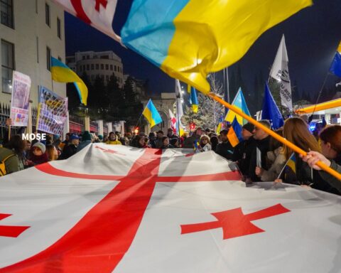 Common Enemy, Shared Struggle: Tbilisi Voices Solidarity with Ukraine