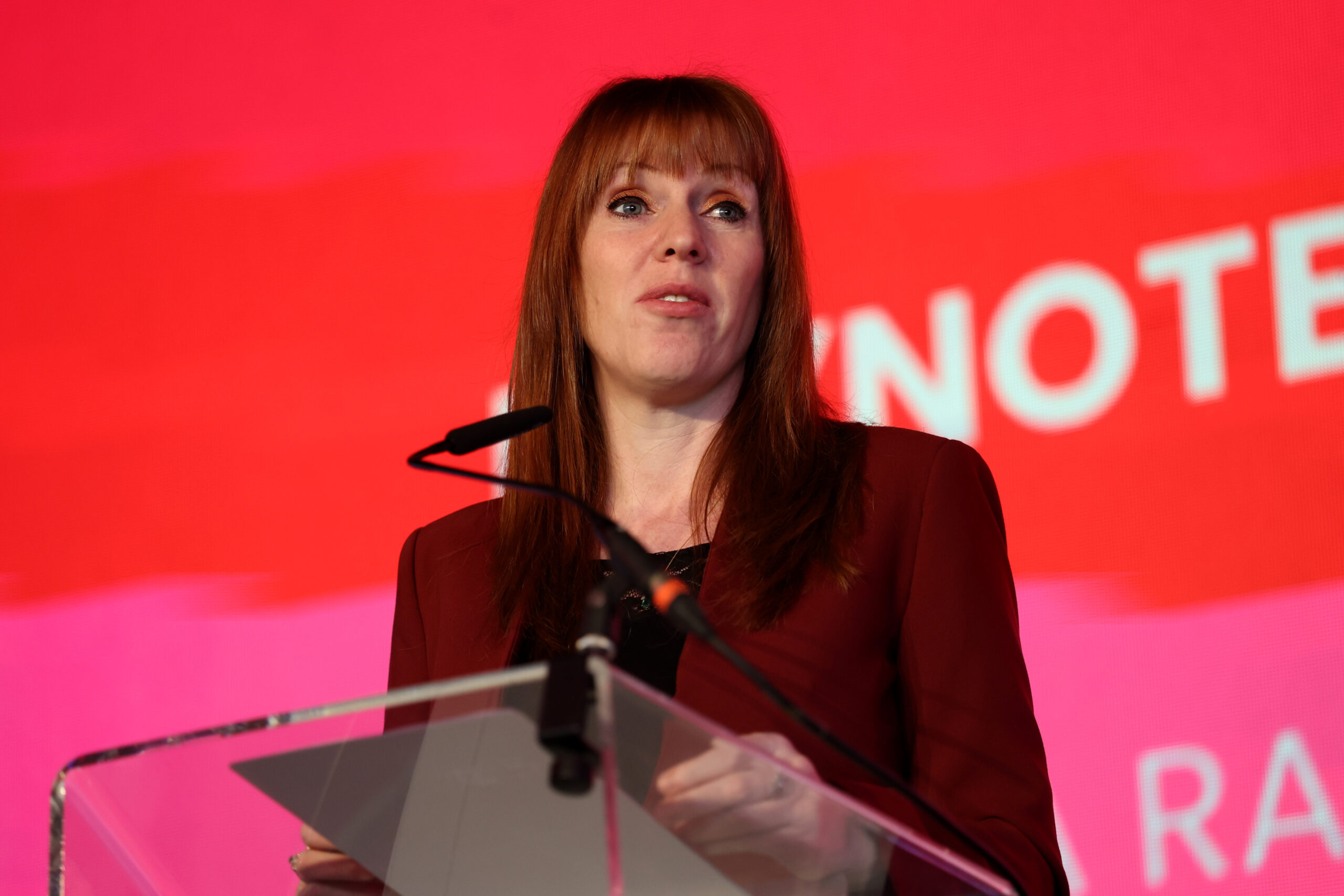 Angela Rayner criticizes Sir Keir Starmer over 'punishing' tax policies affecting hospitality sector