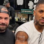 Anthony Joshua pays tribute to late friends with new tattoo following tragic accident