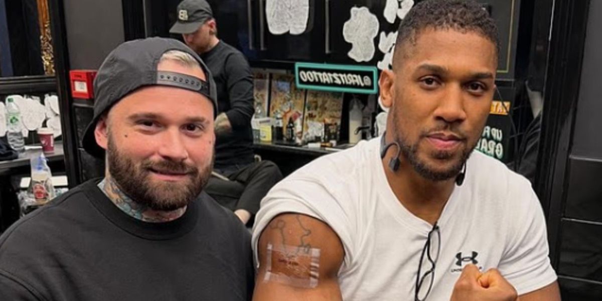 Anthony Joshua pays tribute to late friends with new tattoo following tragic accident