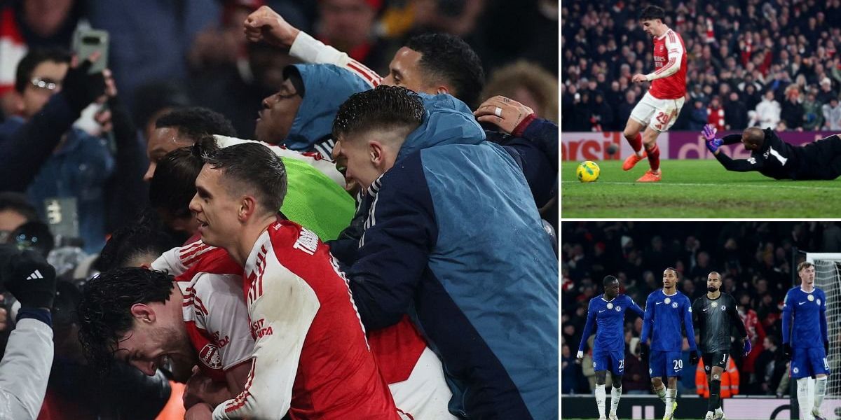Arsenal advance to Carabao Cup final after late goal from Kai Havertz against Chelsea