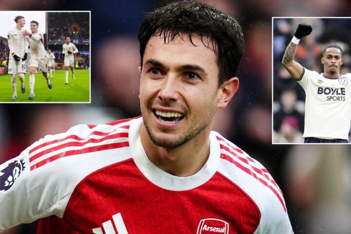 Arsenal extends Premier League lead with win over Sunderland; Chelsea's Palmer scores hat-trick