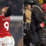 Arsenal fans react angrily after late equaliser allows Wolves to snatch draw
