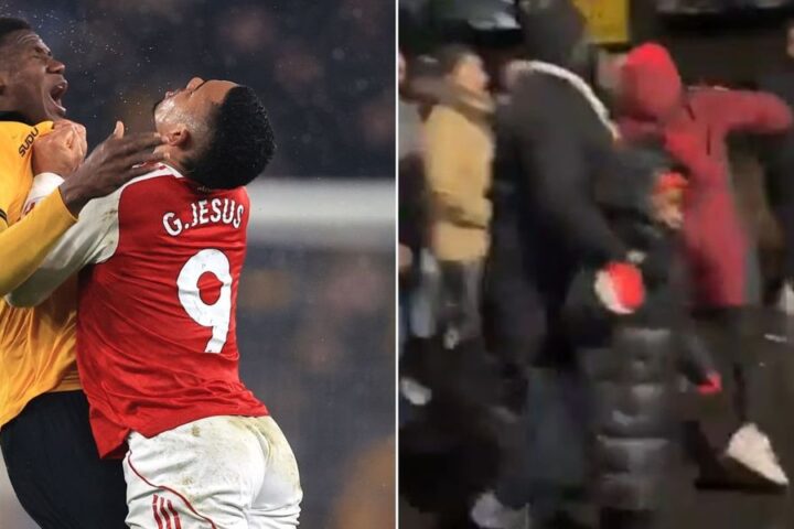 Arsenal fans react angrily after late equaliser allows Wolves to snatch draw