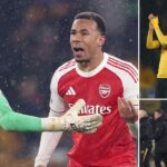 Arsenal lose two-goal lead to Wolves in dramatic draw, title race tension escalates