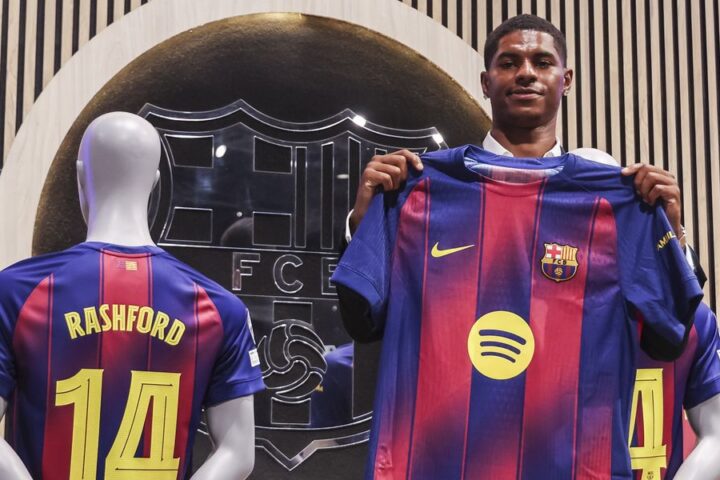 Barcelona finalizes £26 million transfer of Marcus Rashford from Manchester United