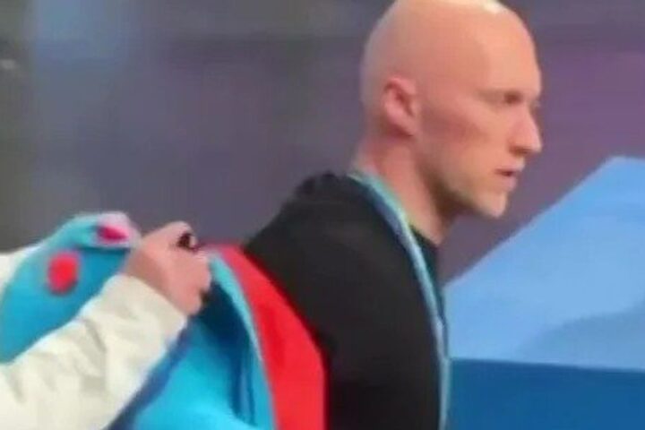 Benoit Richaud goes viral at Winter Olympics for changing jackets 13 times during events