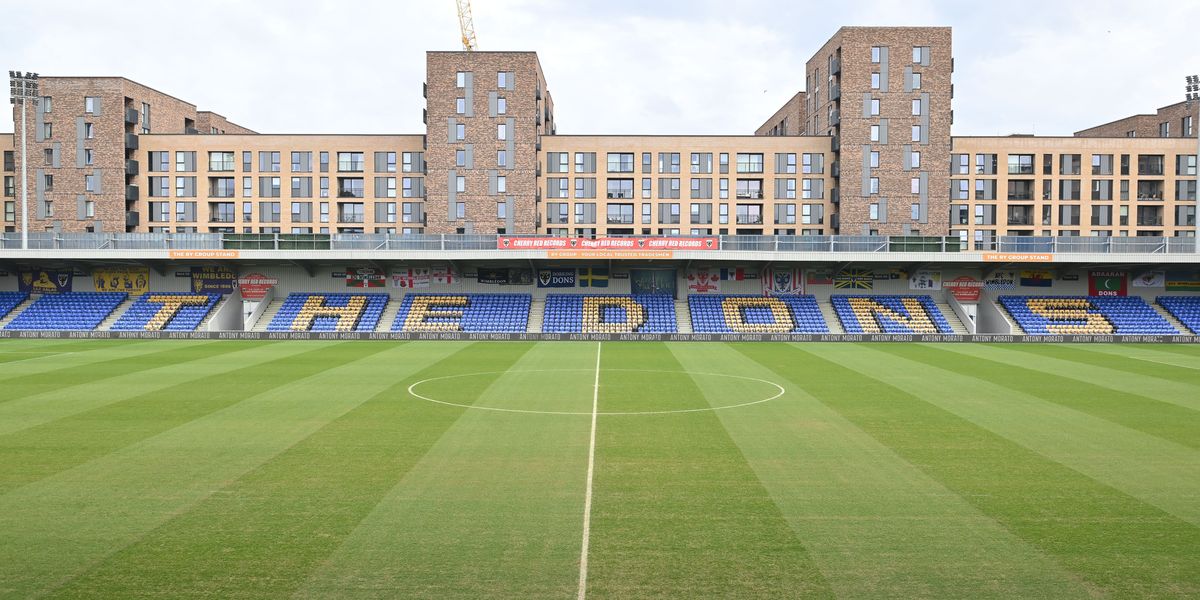 Bradford City's late arrival delays AFC Wimbledon clash in League One