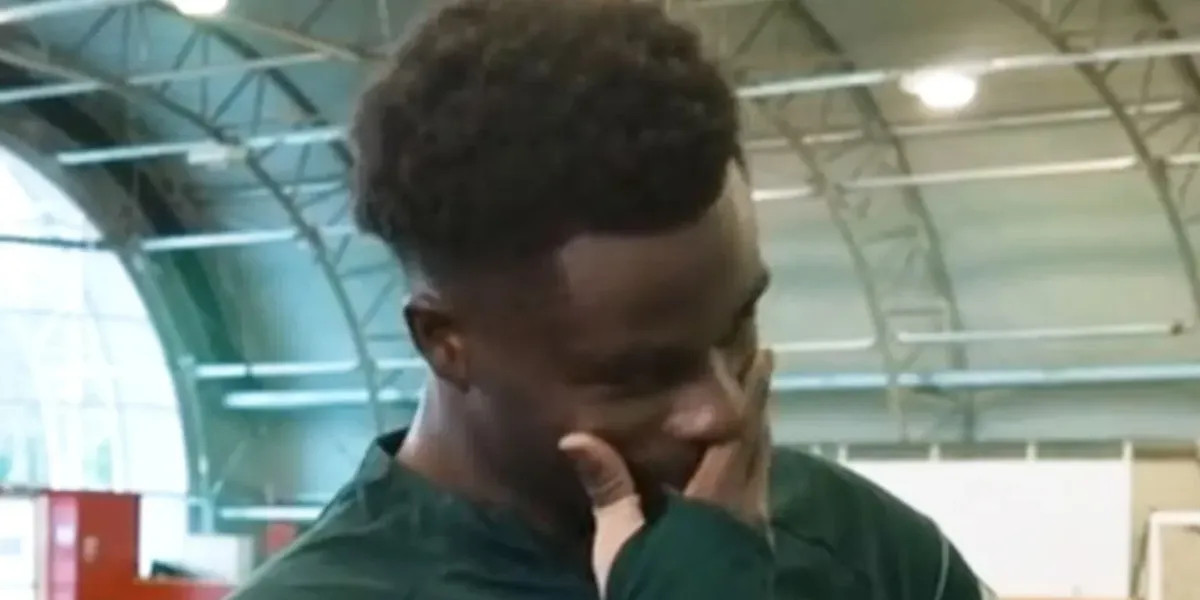 Bukayo Saka left speechless by heartfelt letter from parents after Arsenal contract renewal