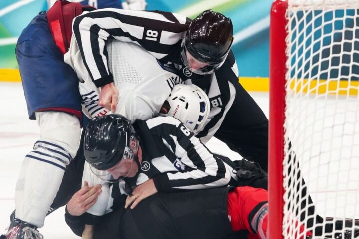 Canada beats France 10-2 amid winter Olympics clash leading to player suspensions