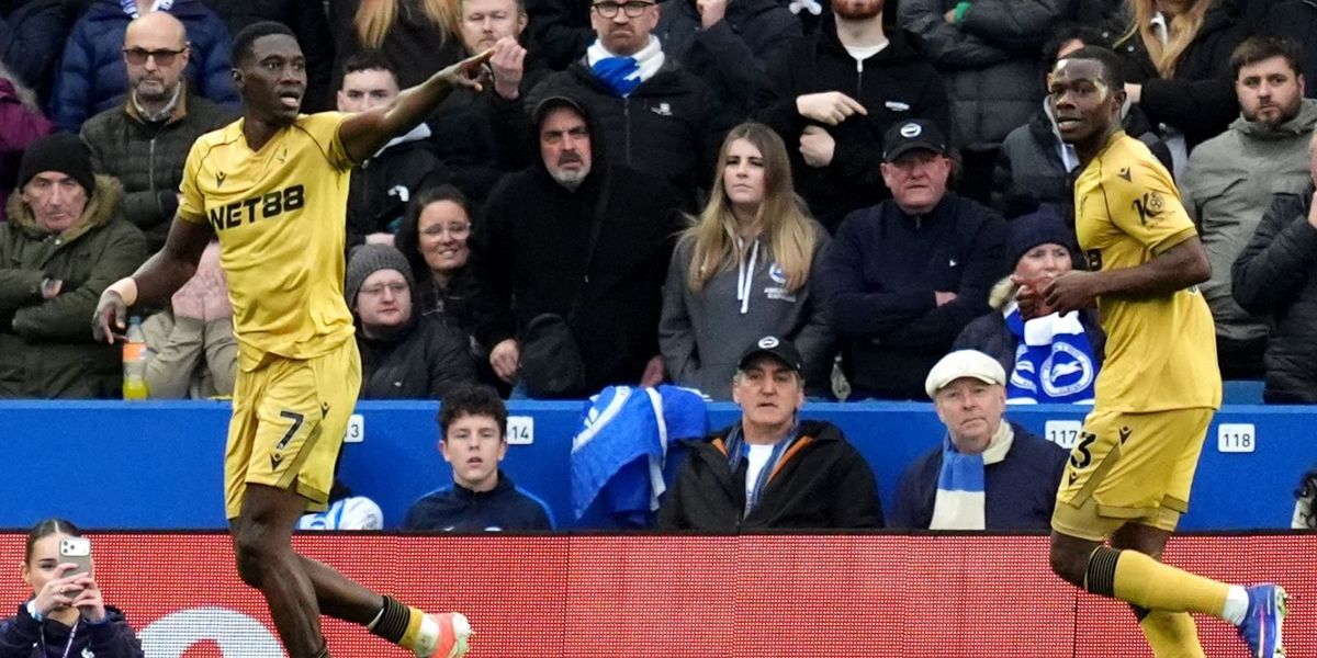 Crystal Palace ends winless streak with 1-0 victory over Brighton in Premier League clash