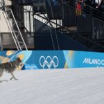 Czech wolfhound disrupts Winter Olympics cross-country skiing event in Italy