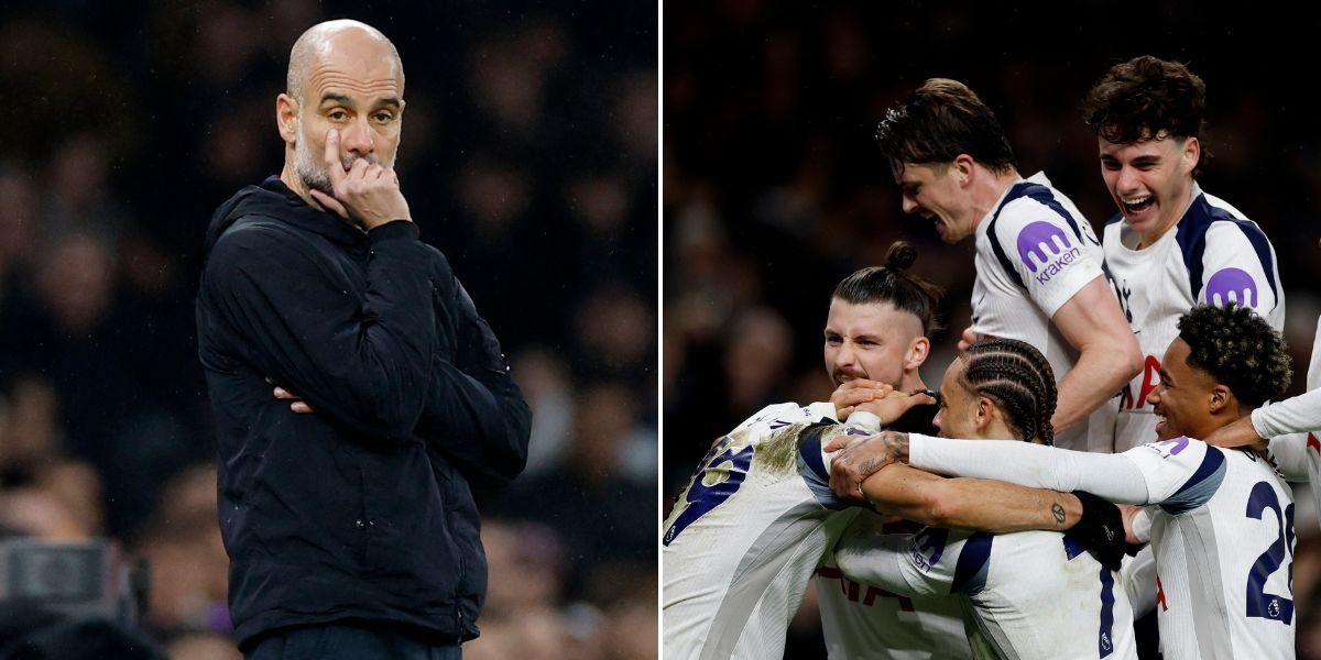 Dominic Solanke's brace secures Tottenham a draw against Manchester City, impacting title race