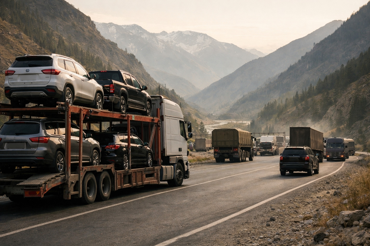 Chinese networks channel Western vehicles to Russia in systematic sanctions evasion