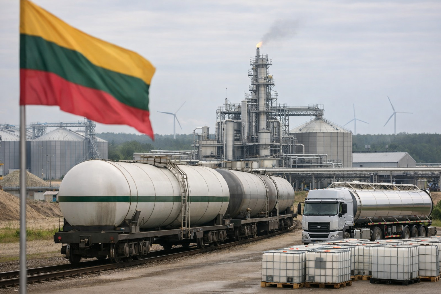 Lithuania Emerges as Primary EU Hub for Ukrainian Bioethanol Exports