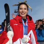 Eileen Gu wins halfpipe gold at Winter Olympics, clinching fifth Olympic medal