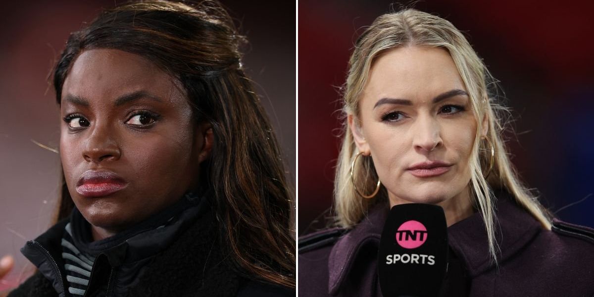 Eni Aluko expands on Laura Woods disagreement following criticism about men's role in women's football