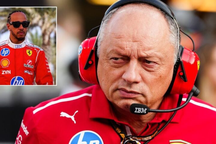 Ferrari's Fred Vasseur urges media to stop questioning Hamilton's race engineer change