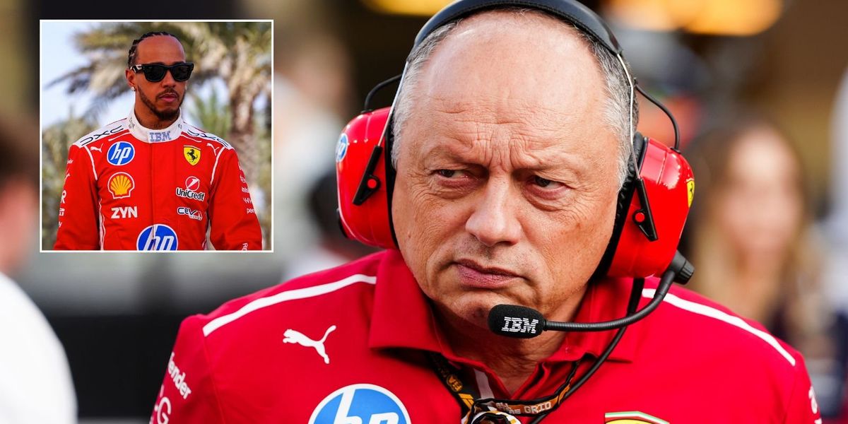 Ferrari's Fred Vasseur urges media to stop questioning Hamilton's race engineer change