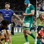 France dominates Ireland 36-14 in Six Nations opener at Stade de France