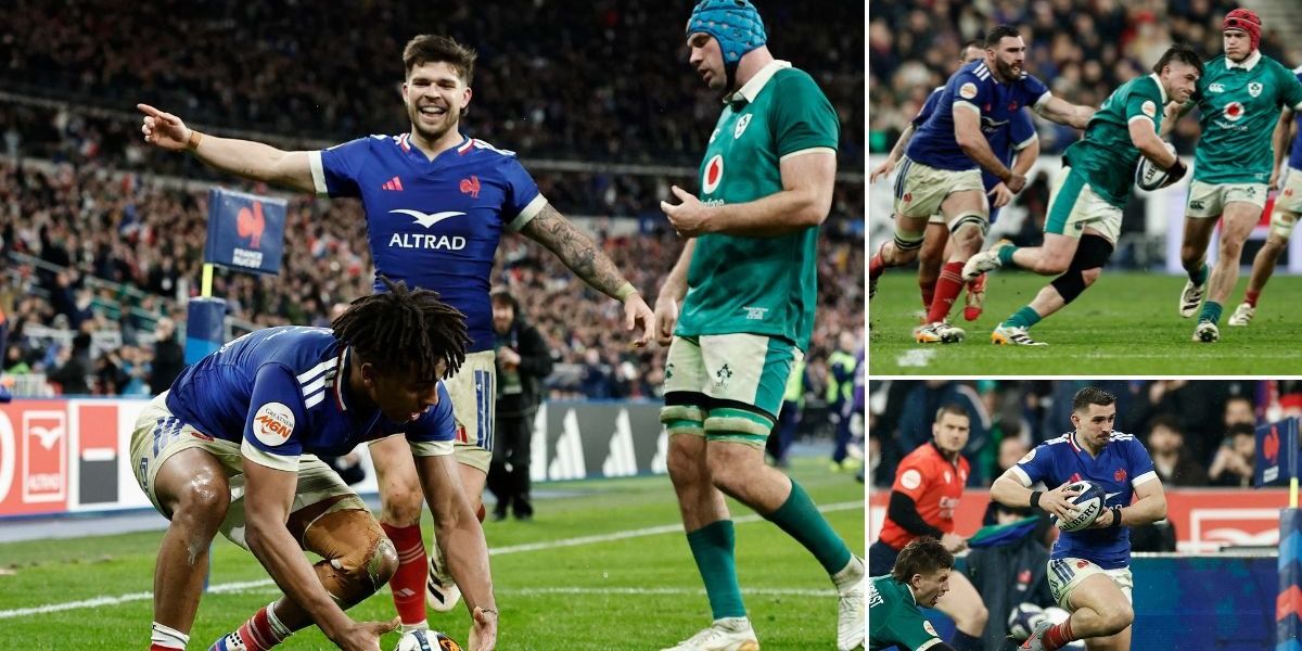 France dominates Ireland 36-14 in Six Nations opener at Stade de France