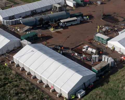 Home Office invests £1.9 million in marquees for asylum seekers in Kent