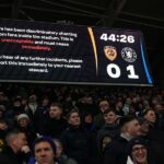 Hull City fans arrested for discriminatory chanting during FA Cup match against Chelsea