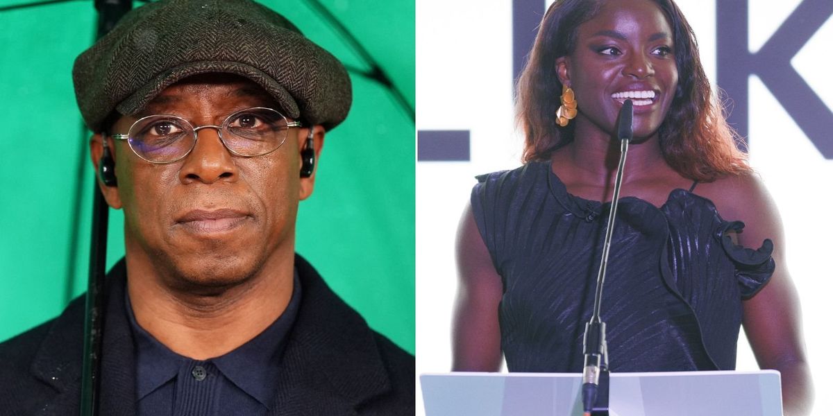 Ian Wright reacts to Eni Aluko's comments but remains publicly silent