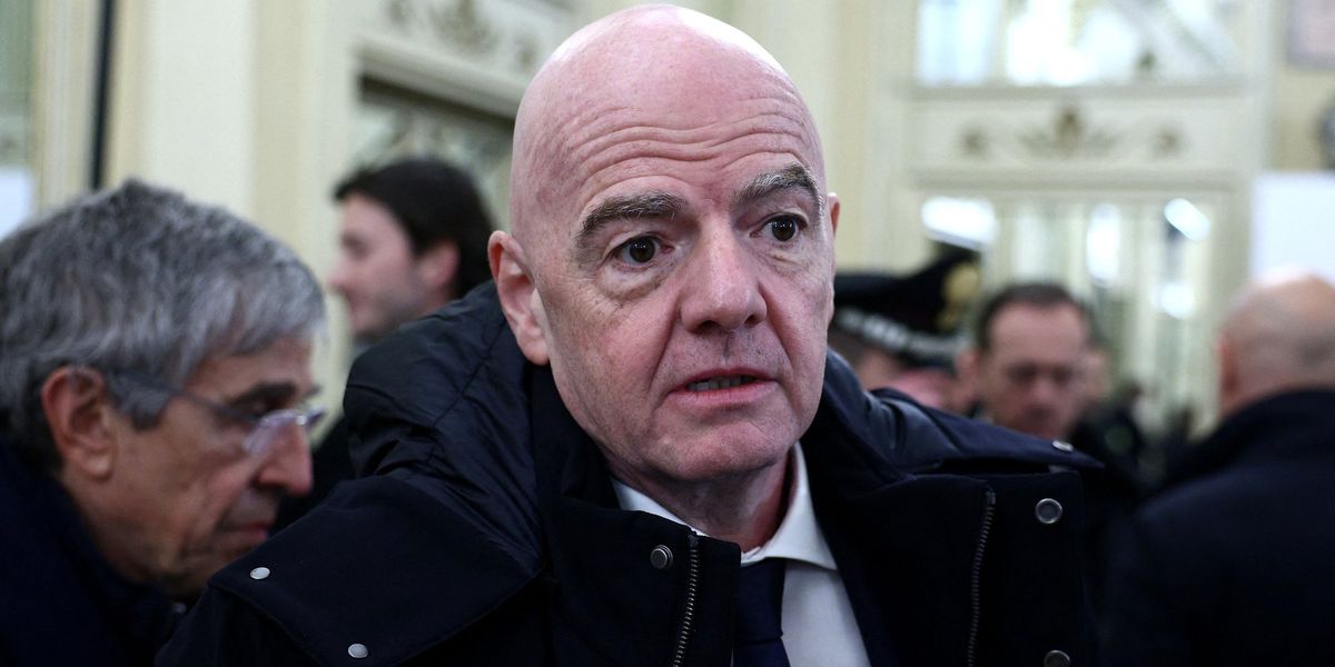 Infantino calls for lifting of FIFA's ban on Russia, citing failure to foster unity