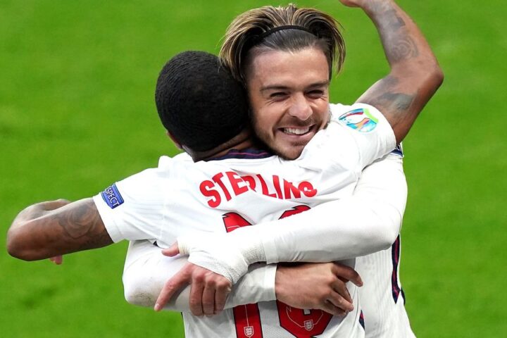 Jack Grealish defends Raheem Sterling against social media trolls after Feyenoord debut