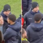 Jack Wilshere confronted by Luton fans during turbulent scenes after disappointing draw