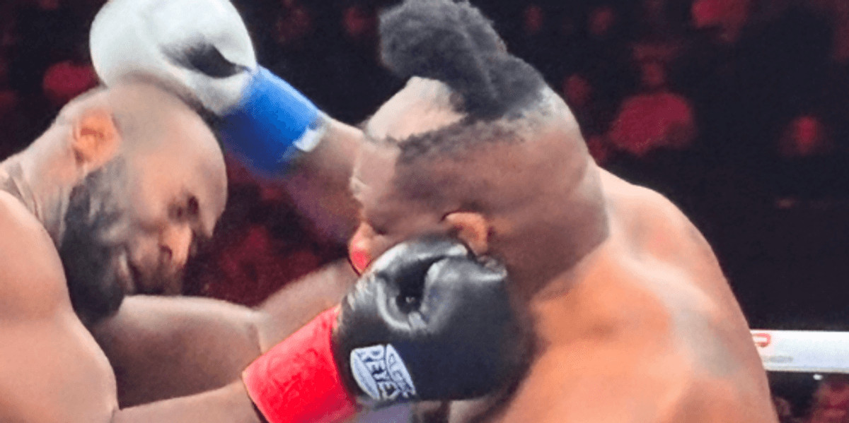 Jarrell Miller wins split decision as opponent punches off his wig in memorable boxing bout