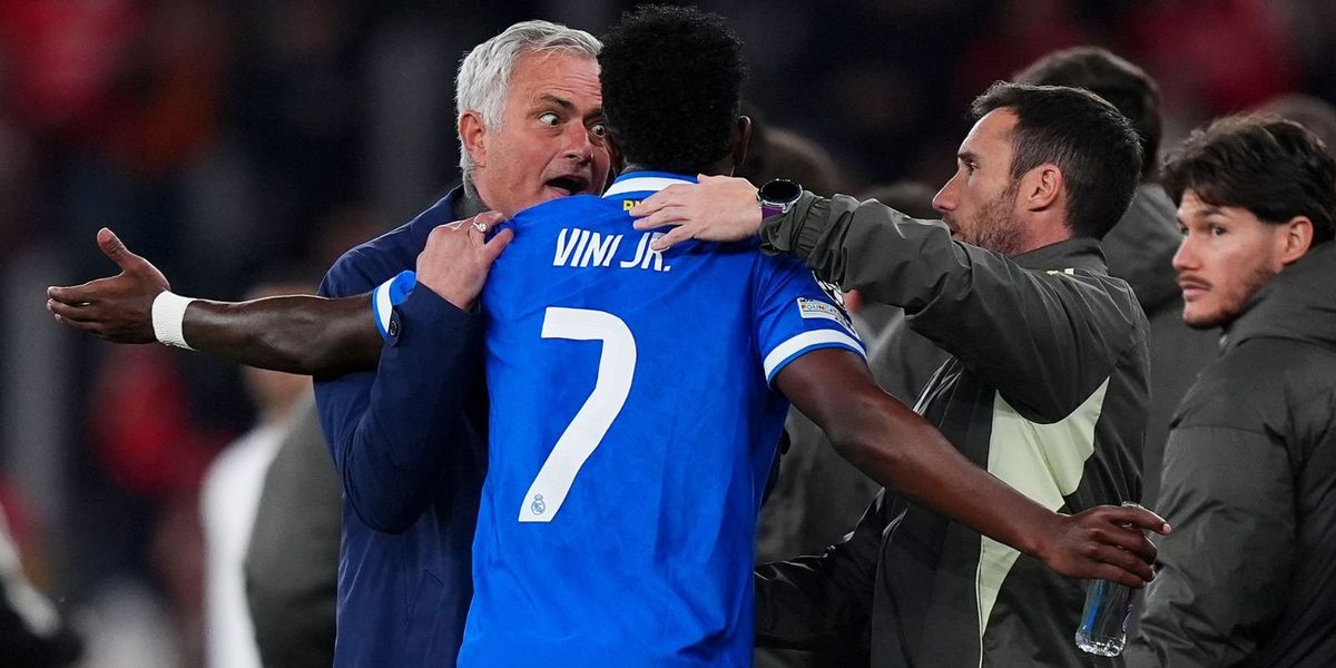 Jose Mourinho faces backlash for suggesting Vinicius Jr's celebration provoked racist abuse